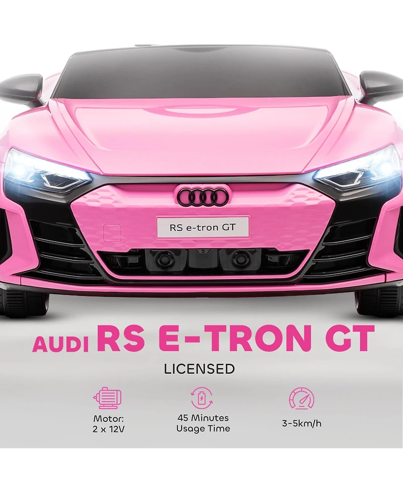 Aosom 12V Kids Electric Ride On Car, Licensed Audi Rs e-tron Gt