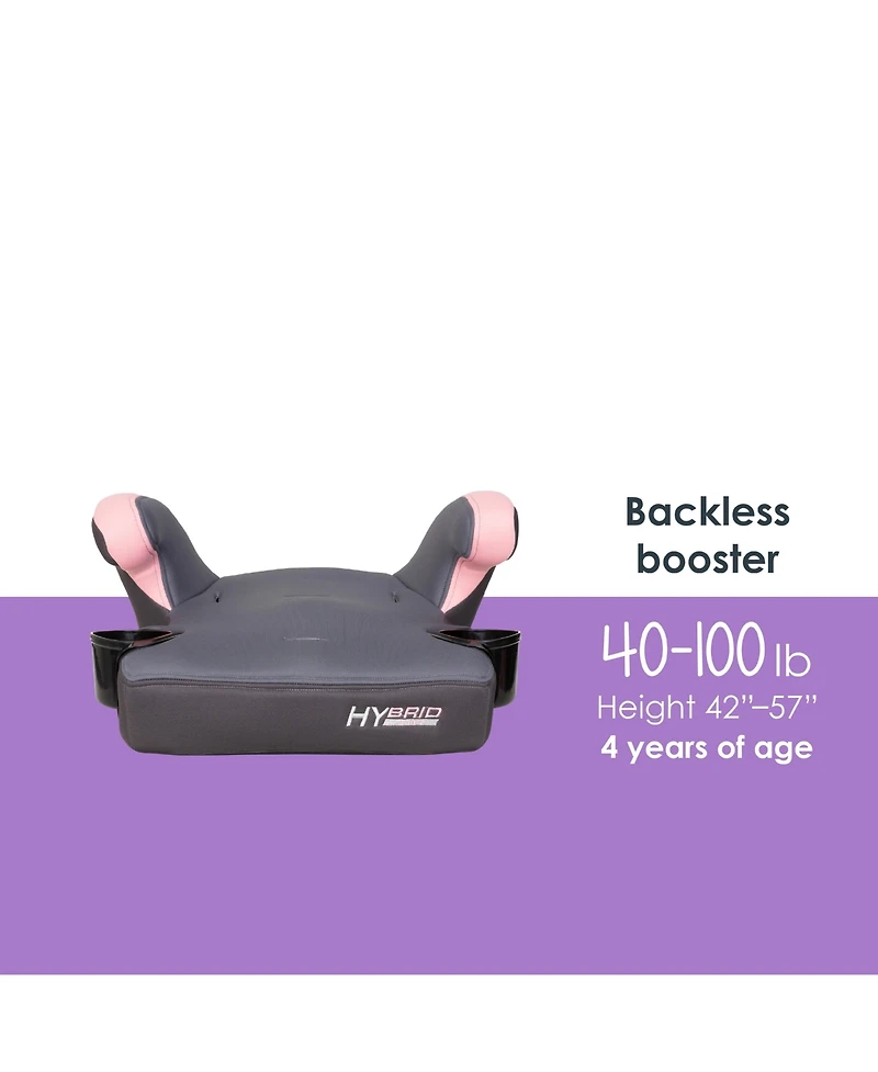 Baby Trend Baby Hybrid 3-in-1 Combination Booster Seat - Desert Pink - Desert Pink
