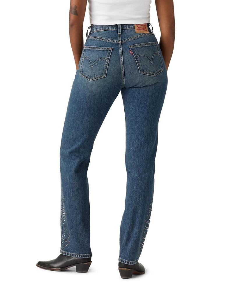 Levi's Plus 501 Straight Leg Jeans