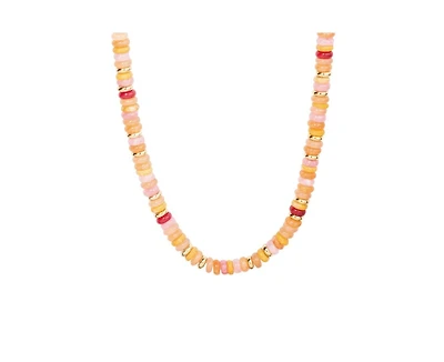 Little Sky Stone Gina Multi Color Mixed Gemstone Necklace