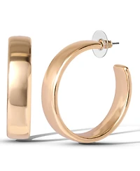 Jessica Simpson Textured Half Hoop Earrings