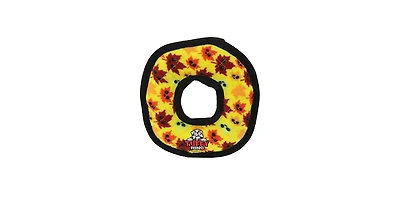 Tuffy Holiday Medium Ring Leaves, Dog Toy