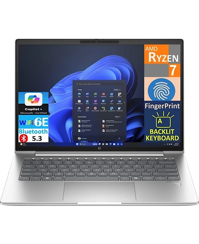 Hp ProBook 445 G11 Business Laptop 14.0" Lcd Wuxga Display (Amd Ryzen 7 7735U, 16GB DDR5, 1TB PCIe Ssd, Amd Radeon,Fp, Bt 5.3, Win 11 Pro)