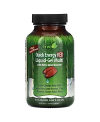 Irwin Naturals Quick Energy Red Liquid-Gel Multi