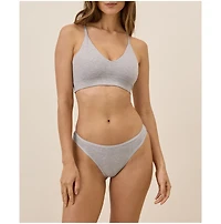 Pact Everyday Mid Rise Thong 5-Pack