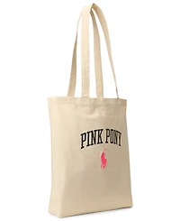 Polo Ralph Lauren Men's Pink Pony Twill Shopper Tote