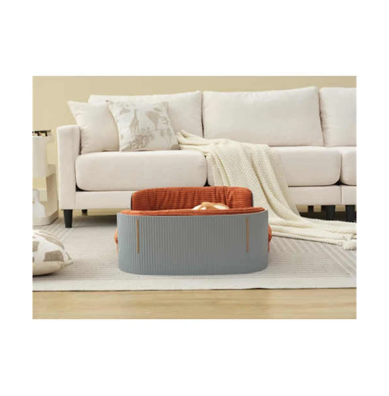 Aostirmotor Cat Couch Bed with Removable Mattress Cover Suitable for Mid Animal