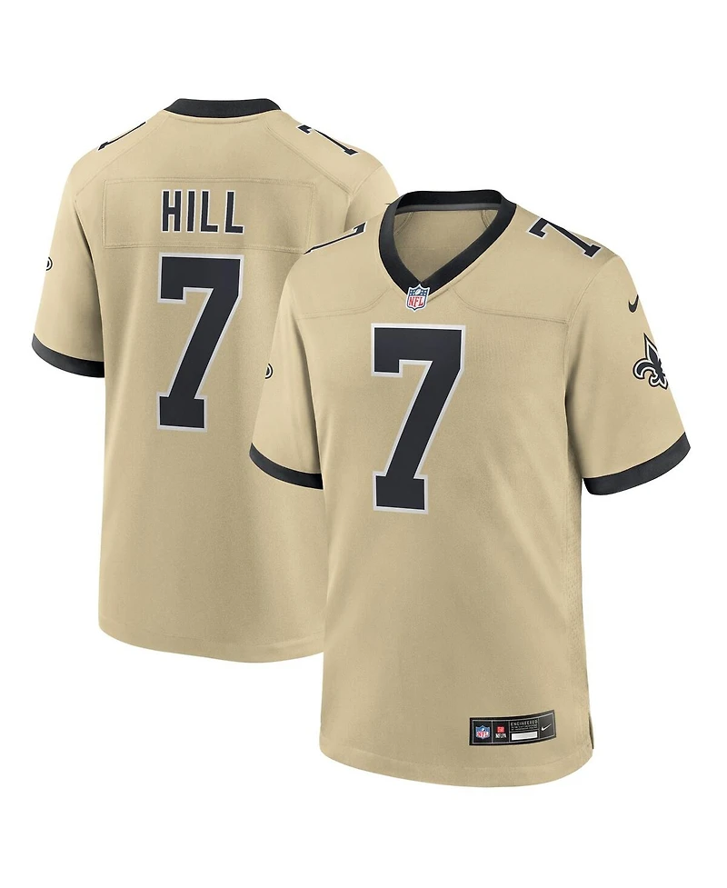 Nike Men's Taysom Hill Gold New Orleans Saints Gameday Golds Alternate Game Player Jersey