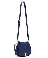 Anne Klein Convertible Strap Small Saddle Bag