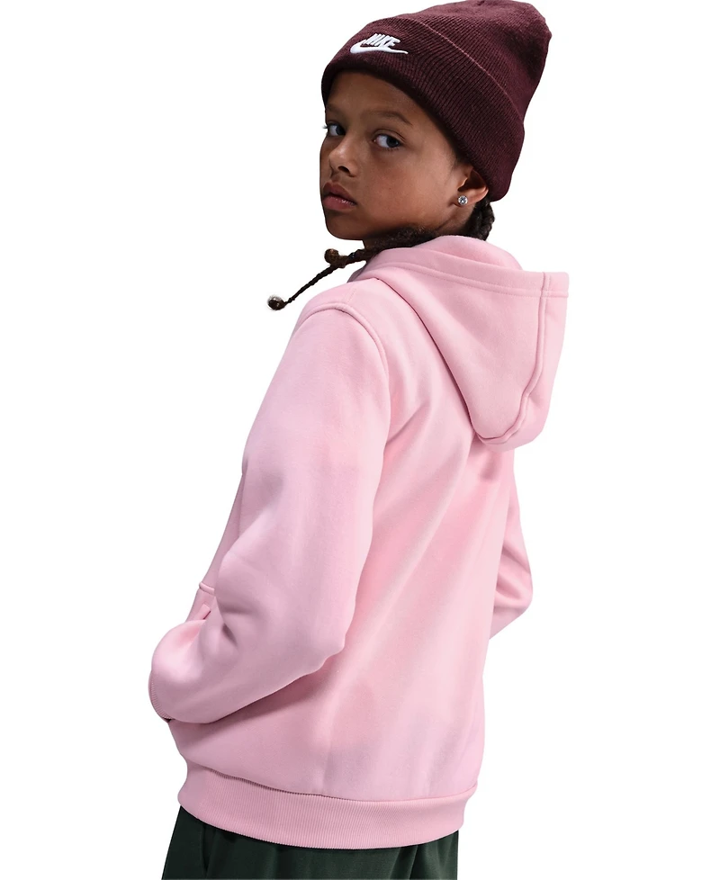 Nike Sportswear Big Kids Club Fleece Pullover Hoodie