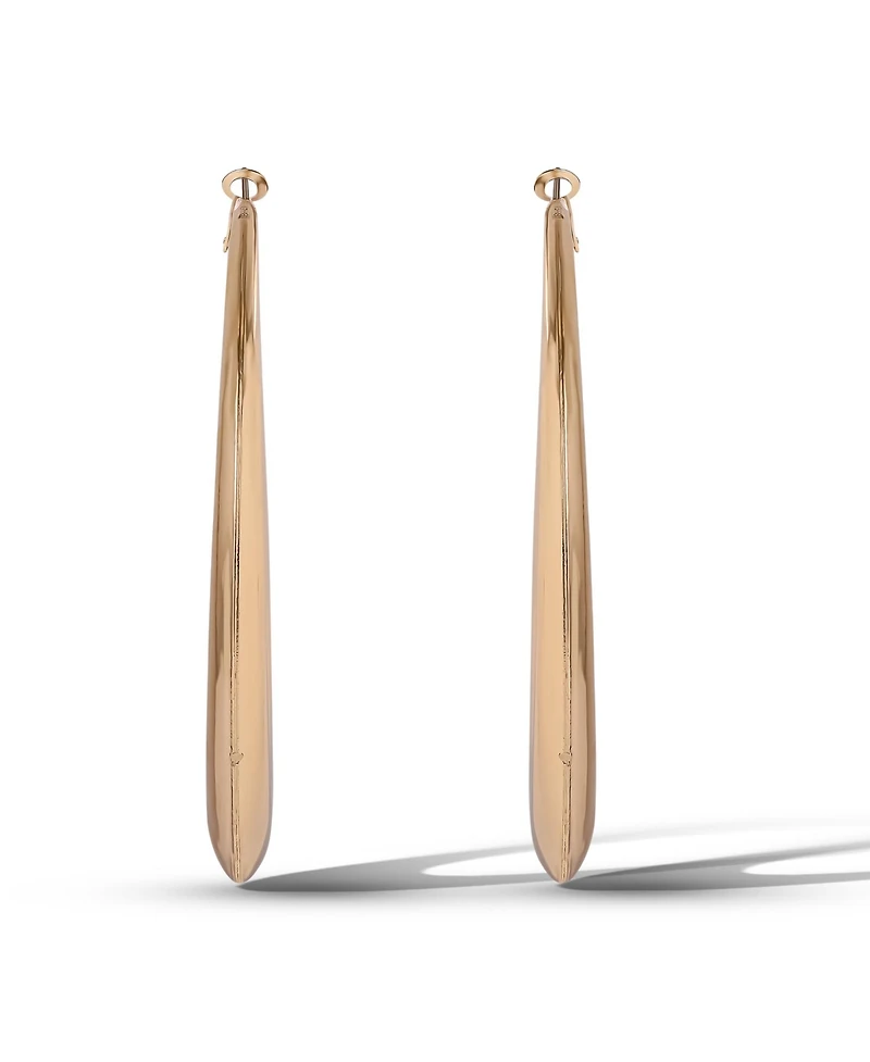 Jessica Simpson Bold Crescent Hoop Earrings