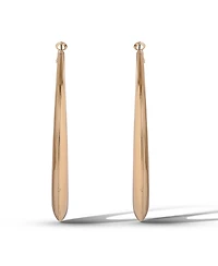 Jessica Simpson Bold Crescent Hoop Earrings