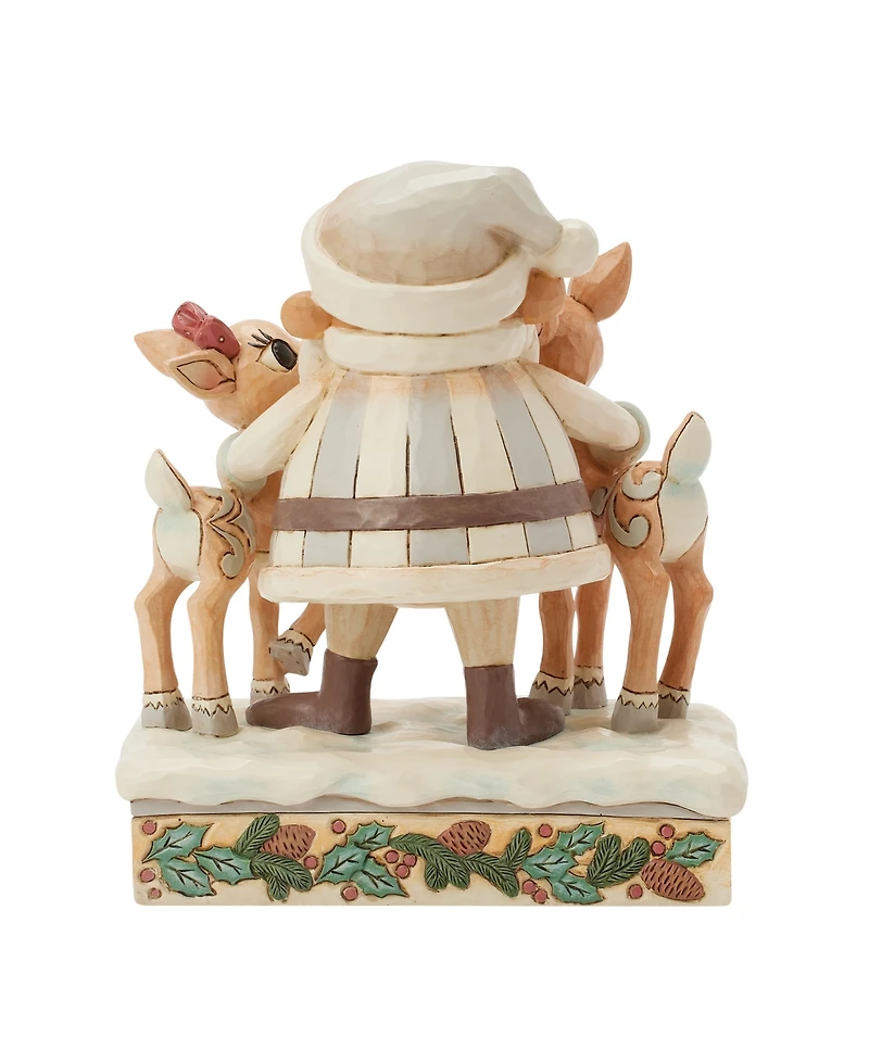 Jim Shore Woodland Santa with Reindeers Figurine