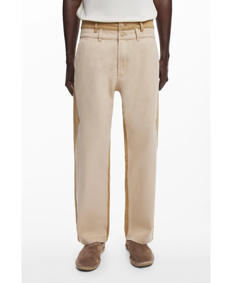 Desigual Men's Double-waist denim trousers