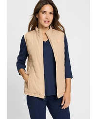 Olsen 2-in-1 Reversible Quilted Vest