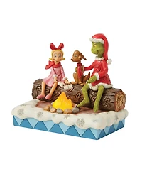 Jim Shore Grinch, Max and Cindy Roasting Figurine