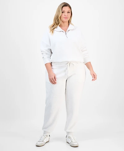 And Now This Trendy Plus Cozy Scuba Drawstring Jogger Pants, Macy's Exclusive