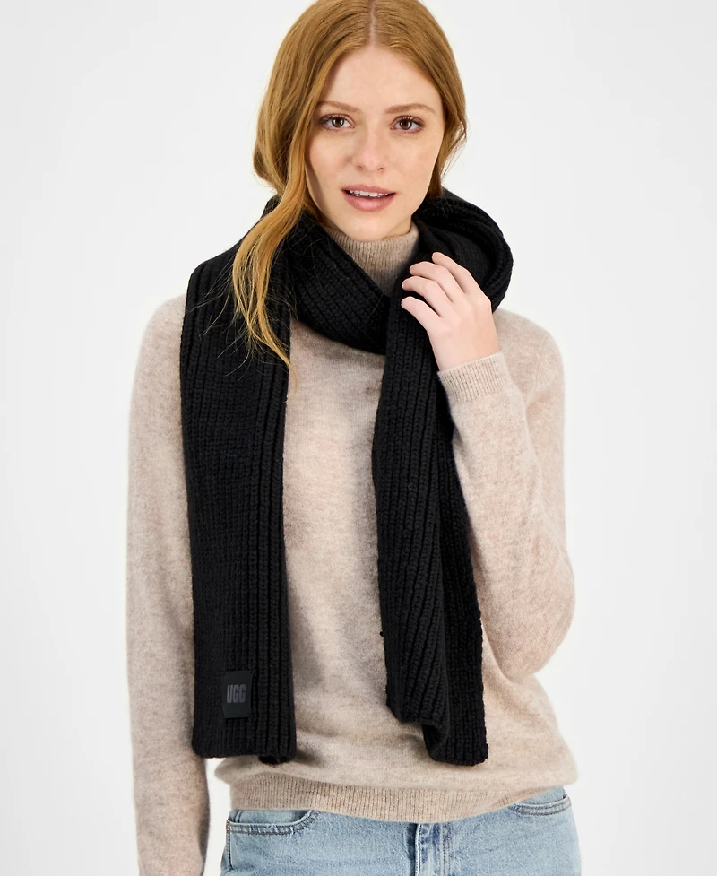 Ugg Chunky Rib Knit Scarf