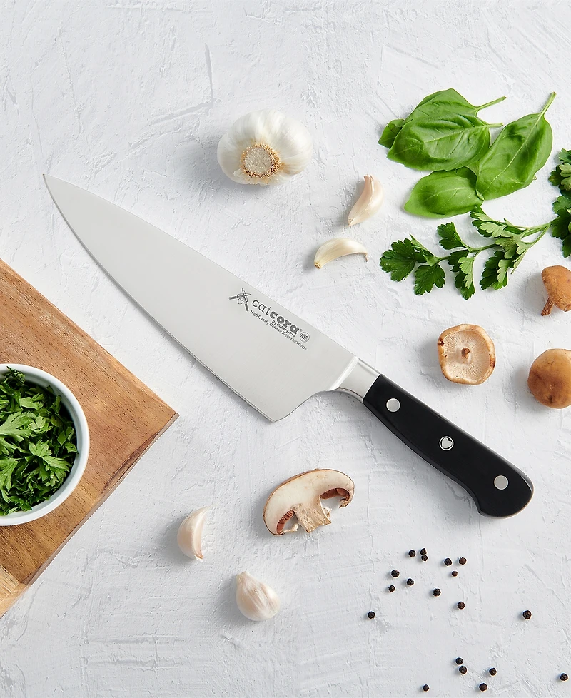Cat Cora Cutlery-Pro 3-Piece Triple-Rivet Handle Forged Chefs Knives Set