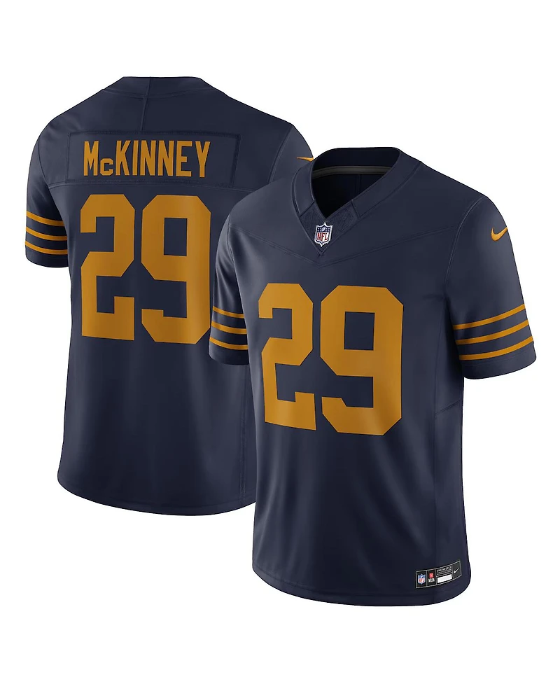 Nike Men's Xavier McKinney Navy Green Bay Packers The 1923 Classic Vapor F.u.s.e. Limited Jersey
