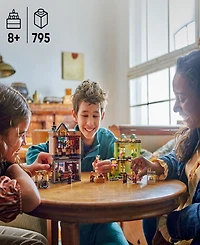 Lego Harry Potter Quality Quidditch Supplies and Ice Cream Parlour 76452 Toy Building Set, 795 Pieces