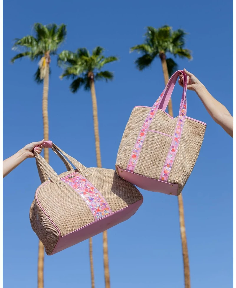 Packed Party Woven Weekender Tote Bag
