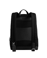 Coach Men's Wade Coated Canvas and Crossgrain Leather Backpack