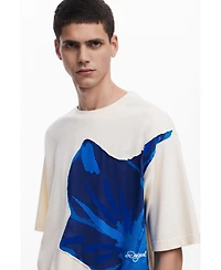 Desigual Men's Short-sleeve floral T-shirt