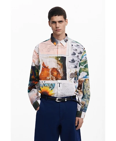 Desigual Men's Long-sleeve shirt news