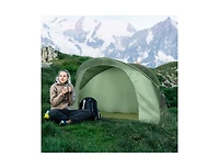 Akiudex 1-Person Camping Tent with Elevated Cot and Carrying Bag