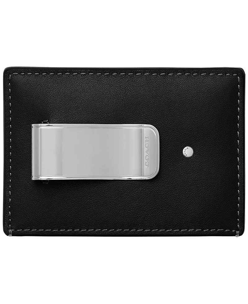 Coach Men's Money Clip Card Case