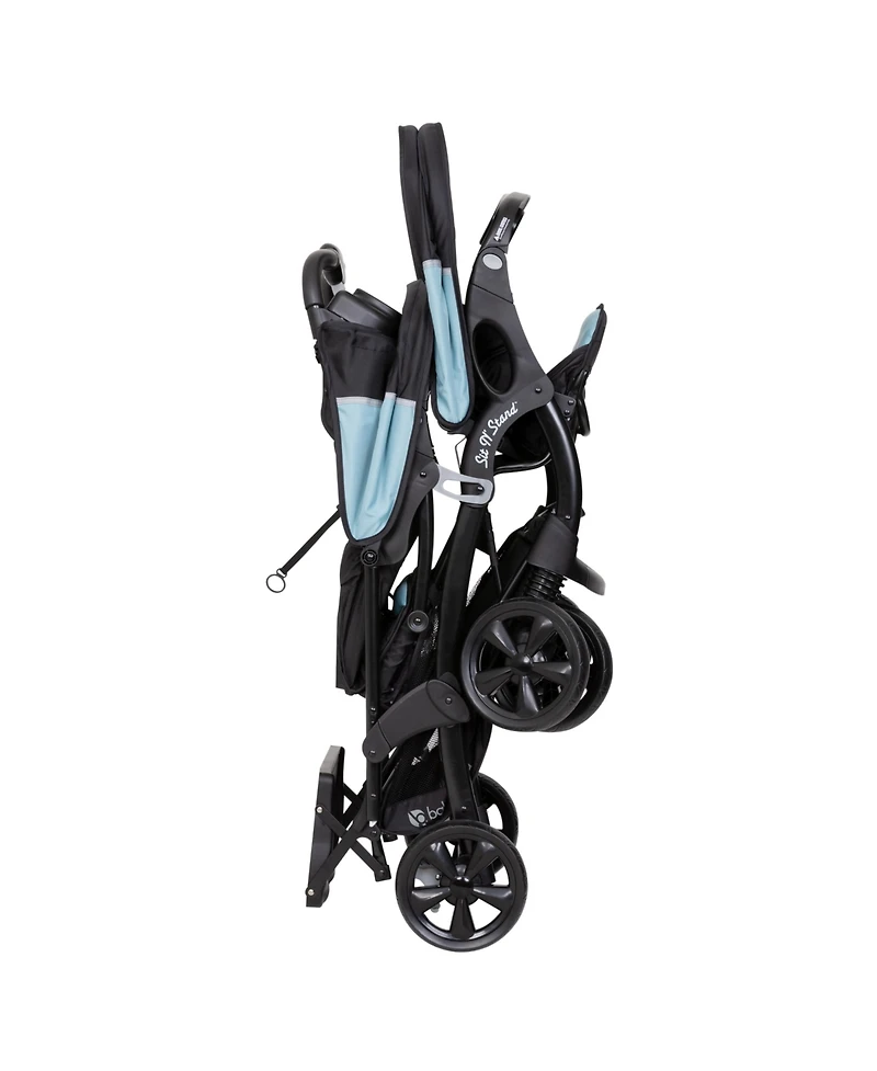 Baby Trend Sit N Stand Double Stroller Desert Blue 