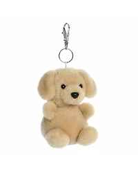 Aurora Mini Sunny Lab Palm Pals Adorable Clip-On Brown 4"
