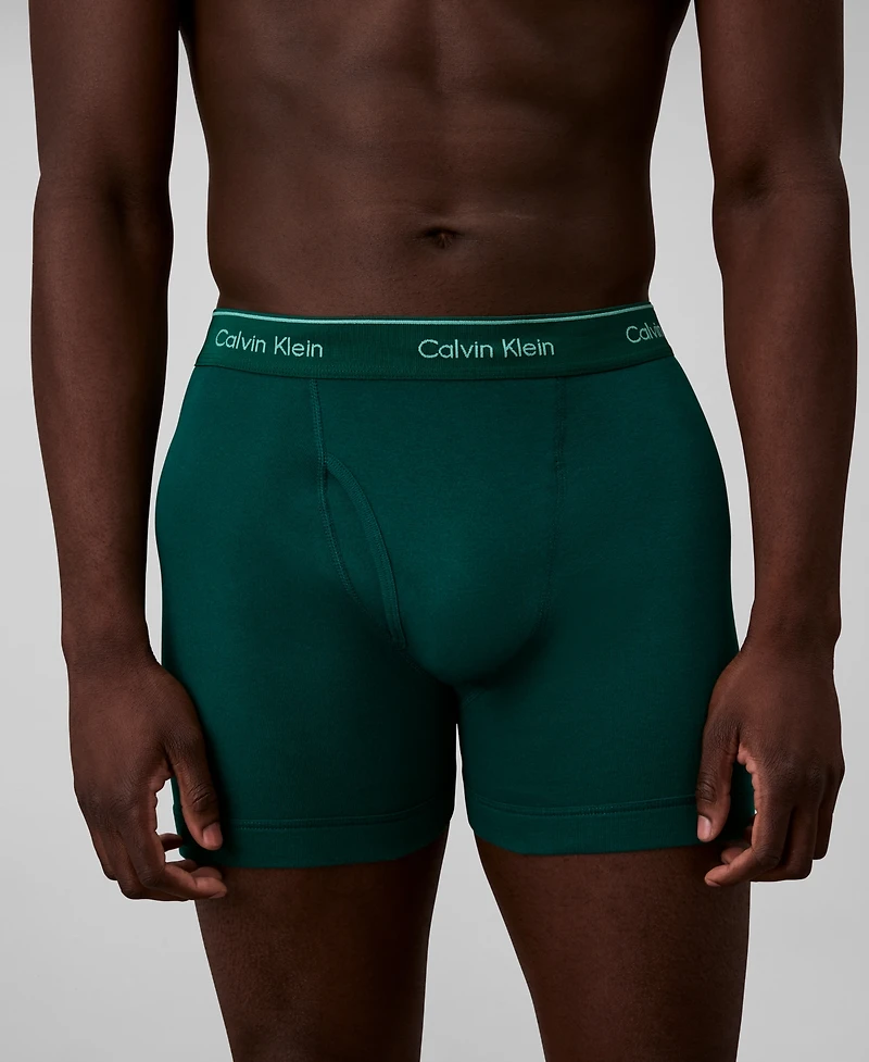 Calvin Klein Men's 5+1 Bonus Pack Classic Cotton Boxer Bries