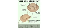 Multijoy Unisex Bucket Hat Upf 50+ Sun Hat Foldable Summer Outdoor Safari
