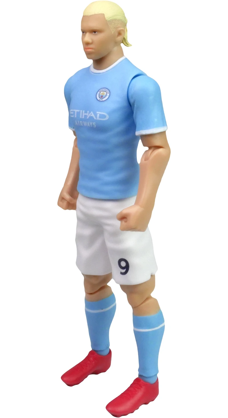 Banbo Toys Sockers Manchester City Haaland 8" Collectible Soccer Action Figure