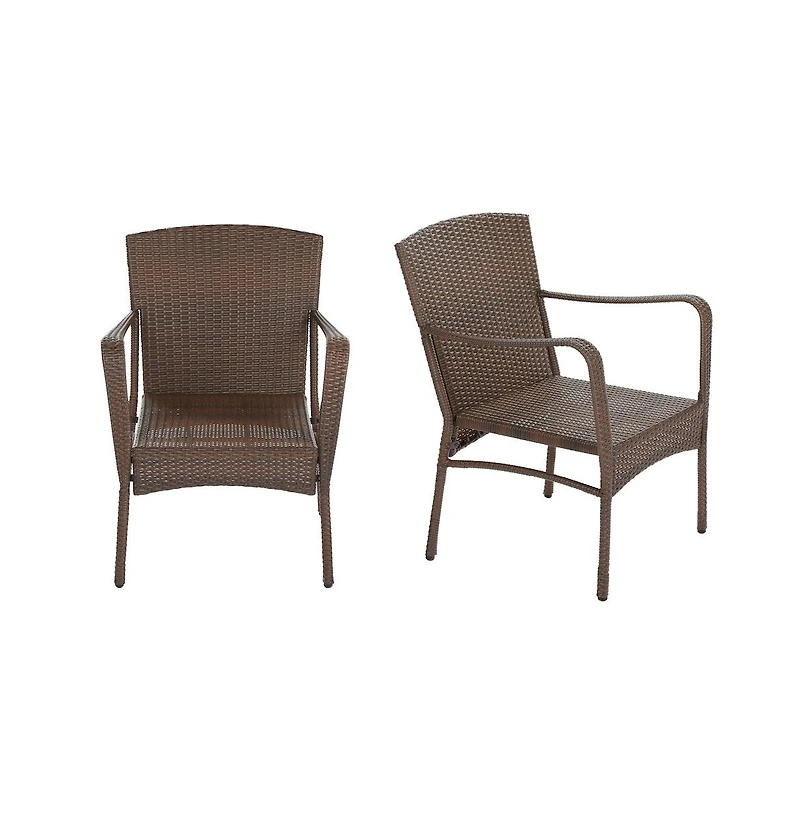 Jiallo Leisure Collection Outdoor Garden Patio Furniture 3 Pc Conversation Set