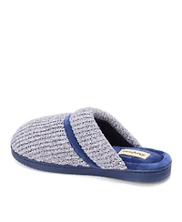 Dearfoams Women's Serena Marled Chenille Scuff Slippers