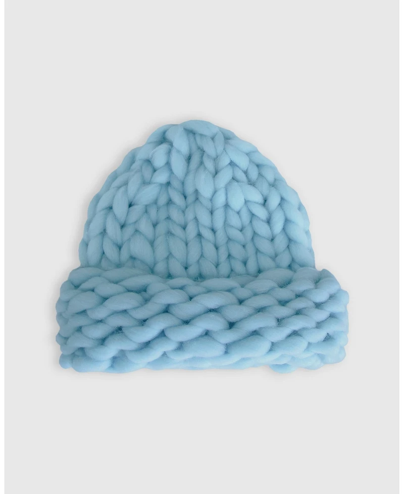 Belle & Bloom Snowflake Hand Knitted Beanie