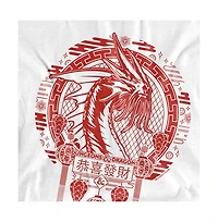 Logovision Men's Dungeons And Dragons Year Of The Dragon Beast Clouds T-Shirt