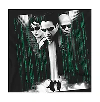Logovision Men's The Matrix Neo, Morpheus, Trinity T-Shirt