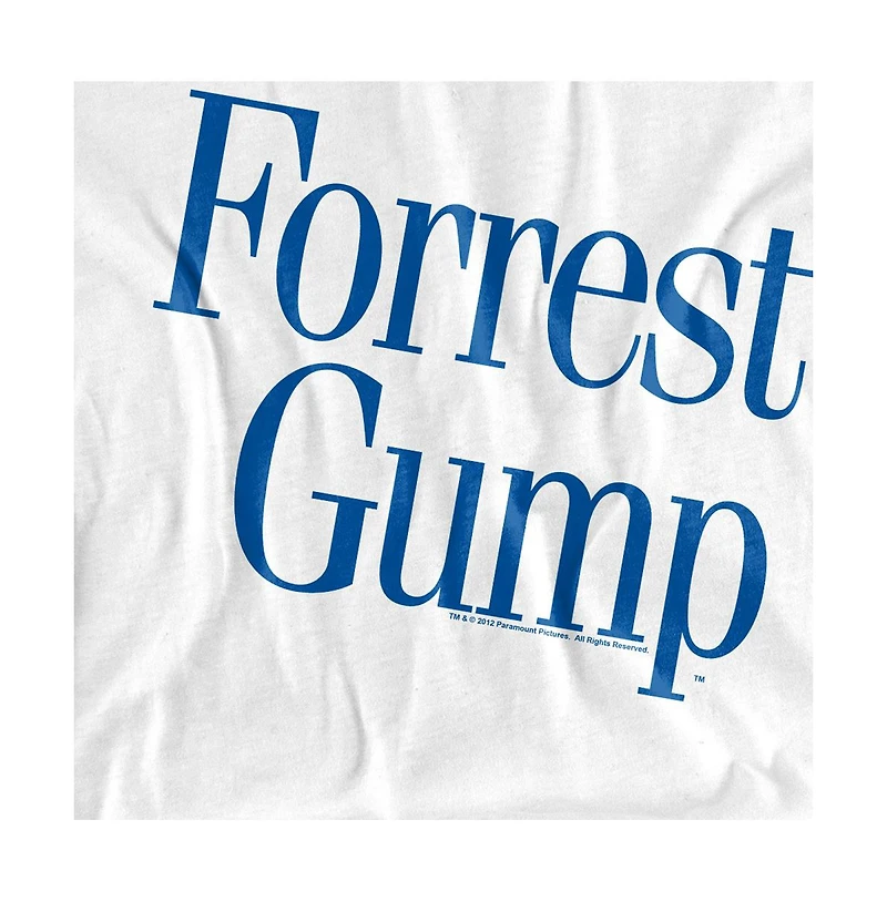 Logovision Men's Forrest Gump Logo T-Shirt