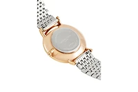 Women's Watch Round case 33mm Two-Tone Stainless Steel Bracelet Victoria Hyde