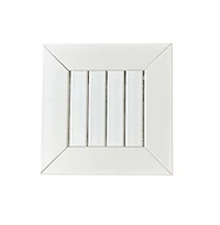 LuXeo Aspen 18.2"" Hdpe Outdoor Side Table, White
