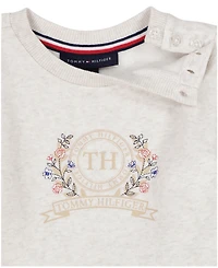 Tommy Hilfiger Baby Girls 2-Piece Top and Jogger Set