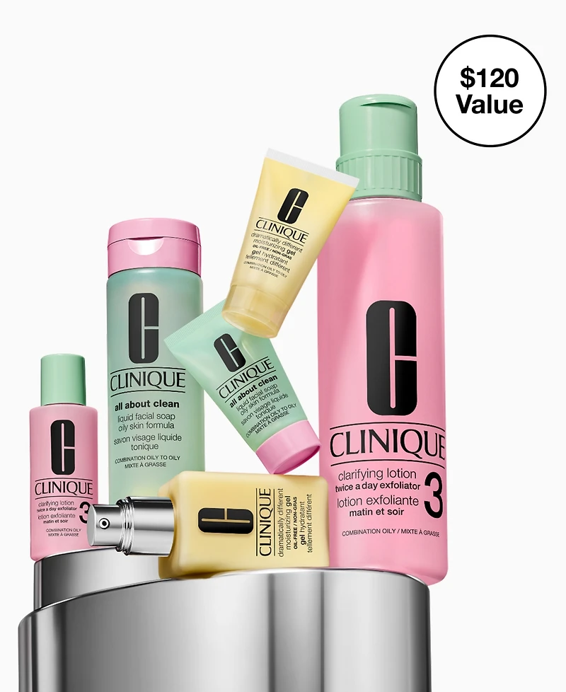 Clinique 6-Pc. Great Skin Everywhere Skincare Set For Combination Oily Skin