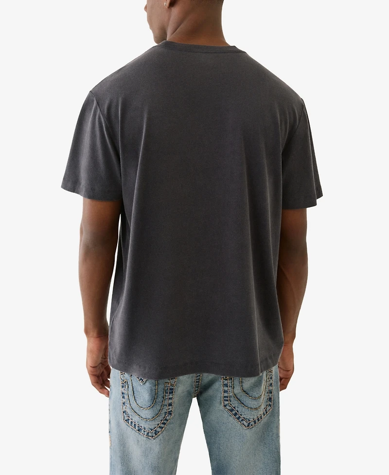 True Religion Men's Tiger Vintage Short Sleeve T-Shirt