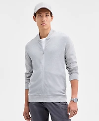 Alfani Men's Pique Knit Bomber Jacket, Created for Macy's