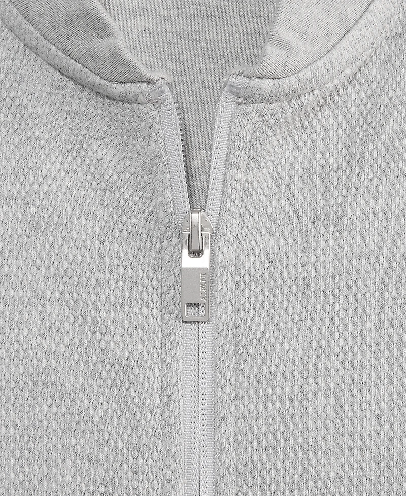 Alfani Men's Pique Knit Bomber Jacket, Created for Macy's