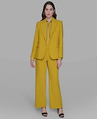 Karl Lagerfeld Paris Women's One-Button Blazer